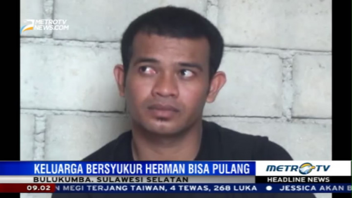 Dua Bulan jadi Sandera Abu Sayyaf, Herman Masih Trauma