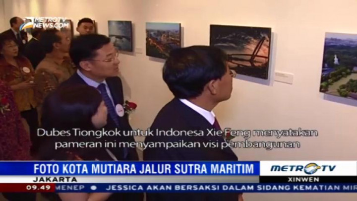 Pameran Foto 'Mutiara Jalur Sutra Maritim' Digelar di Jakarta