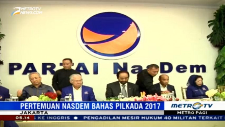 NasDem Tak Permasalahkan Perubahan Komposisi Tim Pemenangan Ahok-Djarot