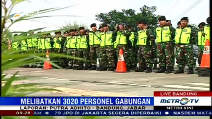 3.020 Aparat Gabungan akan Amankan Penutupan PON 2016