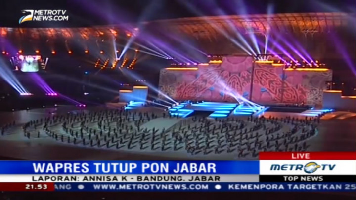 JK Tutup PON XIX Jabar