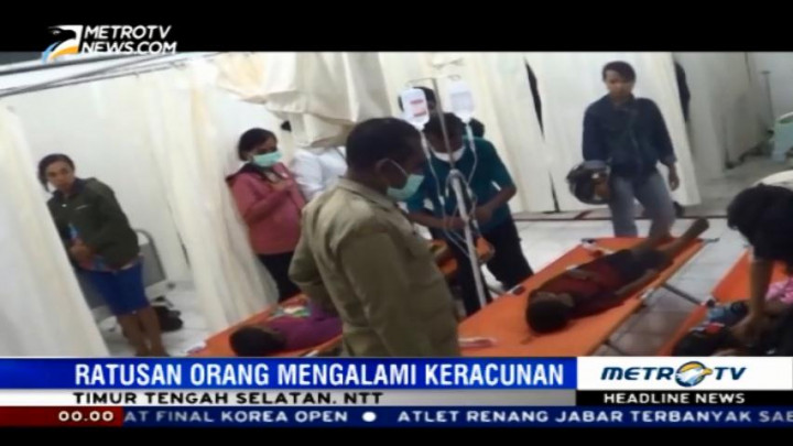 Ratusan Orang Keracunan Usai Hajatan Temu Pisah Kepala Sekolah