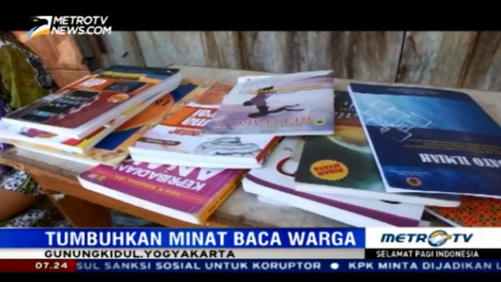 Semangat Membaca dari Gunung Kidul