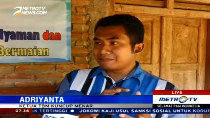 TBM Kuncup Mekar Tumbuhkan Minat Baca Warga Gunung Kidul