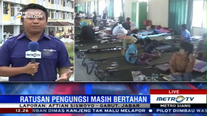 Ratusan Korban Banjir Garut Masih Bertahan di Pengungsian