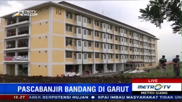 Pemkab Garut akan Bangun Rusunawa untuk Korban Banjir Bandang