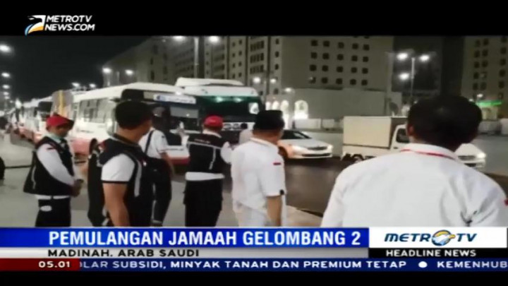 Jemaah Haji Gelombang II Berangsur-angsur Pulang ke Tanah Air
