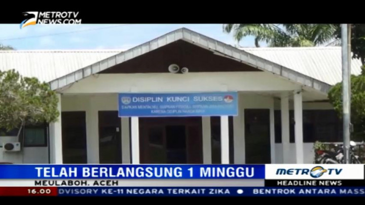 Guru Mogok Mengajar, Siswa SMKN 2 Meulaboh Terlantar