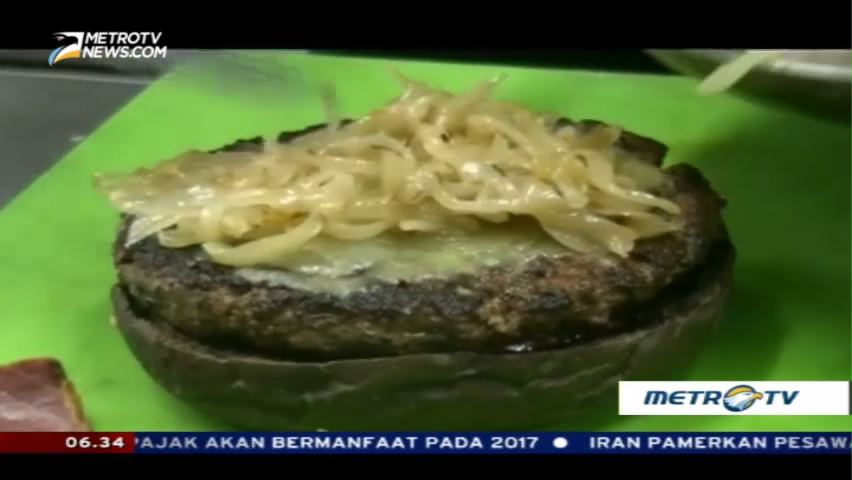 Unique Burger From Coffee