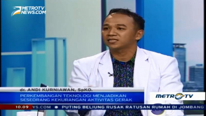 Waspadai Bahaya Gaya Hidup Tidak Aktif