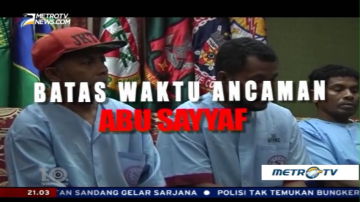 Batas Waktu Ancaman Abu Sayyaf (1)