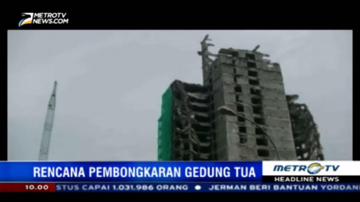 Gedung Tua di Bintaro Dibongkar, Warga Khawatir Terkena Dampak