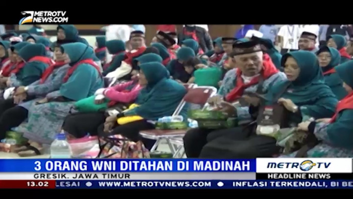 Bawa Uang Rp2 Miliar, Tiga Jemaah Haji asal Gresik Tertahan di Madinah