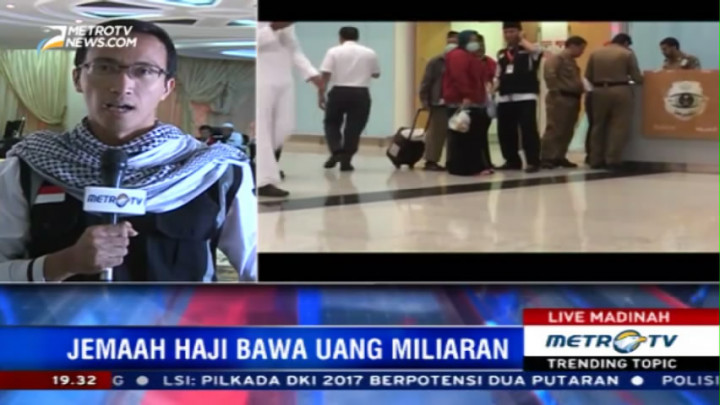 Uang Rp6 Miliar yang Dibawa Jemaah Haji Berasal dari Donatur Arab Saudi