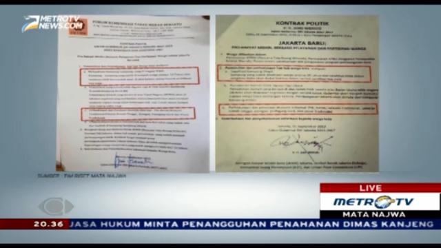 Anies: Kontrak Politik dengan Warga Merupakan Lanjutan dari Program Pak Jokowi