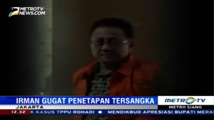 Irman Minta Pemberhentiannya Sebagai Ketua DPD Tunggu Praperadilan