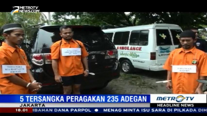 Polda Metro Gelar Rekonstruksi Perampokan Pondok Indah