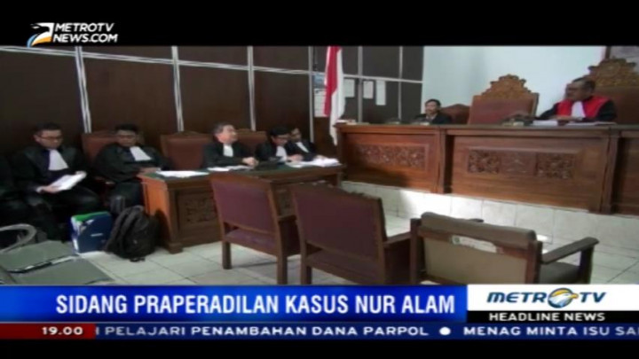 Tiga Saksi Kasus Nur Alam Batal Hadir Karena Diintimidasi