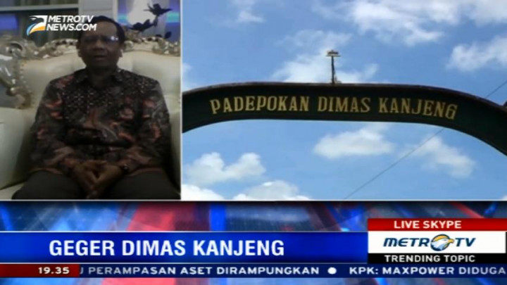 Cerita Mahfud MD Saat Diundang ke Padepokan Dimas Kanjeng