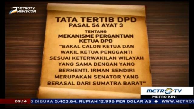 Mekanisme Penggantian Ketua DPD