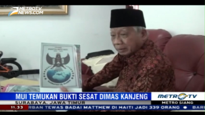 MUI Jatim Temukan Bukti Ajaran Sesat Dimas Kanjeng