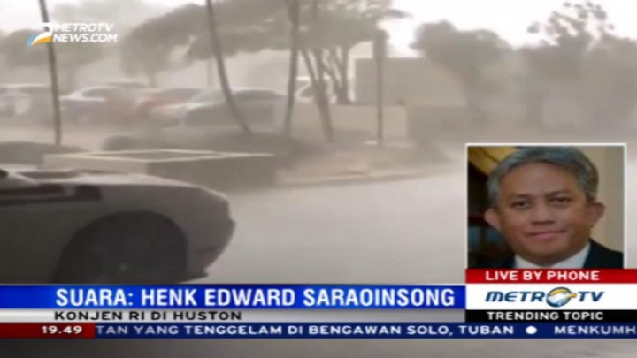 Badai Matthew, KJRI Houston Terus Pantau Kondisi WNI