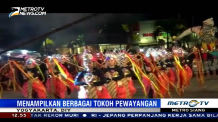 Karnaval Wayang Ramikan Puncak Peringatan HUT Yogyakarta