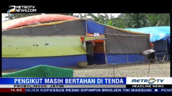 Ratusan Pengikut Dimas Kanjeng Probolinggo Masih Bertahan di Tenda
