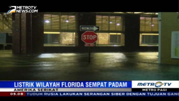 Listrik di Florida Sempat Mati Total Karena Badai Matthew