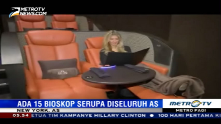 Bioskop Mewah Dibuka di New York