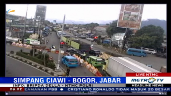 Pantauan Arus Lalu Lintas Pagi Ini