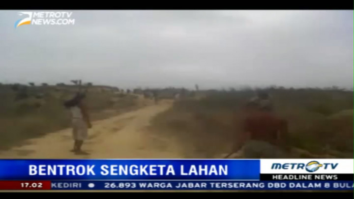 Warga Bentrok dengan Perusahaan Perkebunan, Satu Terluka