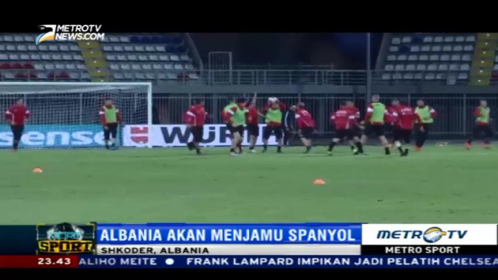 Albania akan Menjamu Spanyol