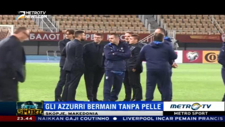 Italia akan Tandang ke Makedonia