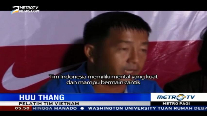 Penampilan Timnas Indonesia Dipuji Pelatih Vietnam