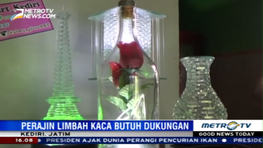 Meraup Keuntungan dari Limbah Kaca