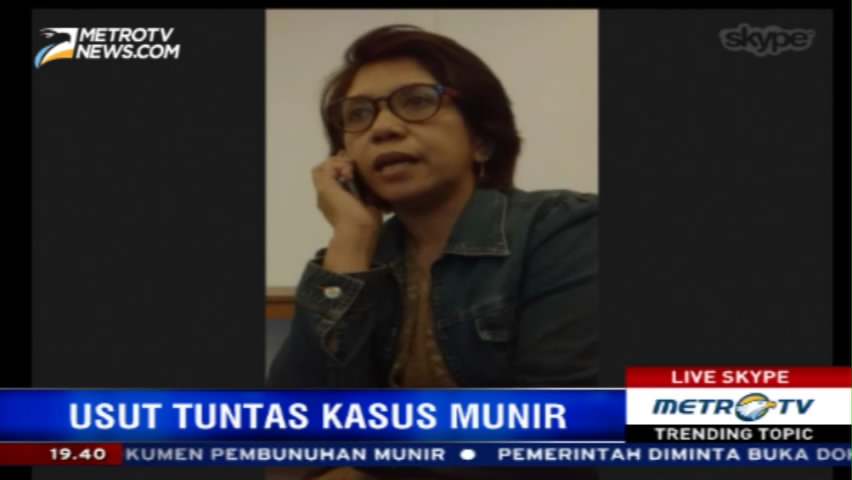 <i>Jika Enggan Publikasi Hasil TPF, Pemerintah Bagian Pembunuh Munir</i>
