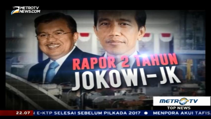 Rapor Dua Tahun Pemerintahan Jokowi-JK