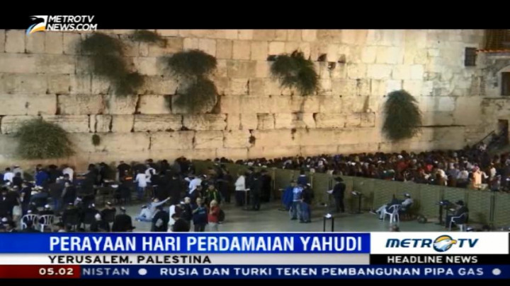 Seluruh Umat Yahudi di Yerusalem Peringati Hari Perdamaian