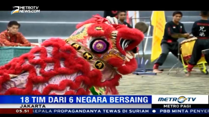 18 Tim Bersaing di Kejuaraan Liong dan Barongsai Tafisa Games 2016