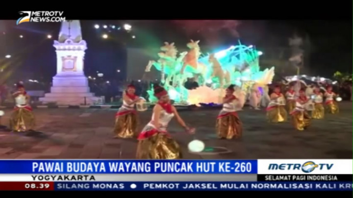 Kemeriahan Wayang Jogja Night Carnaval