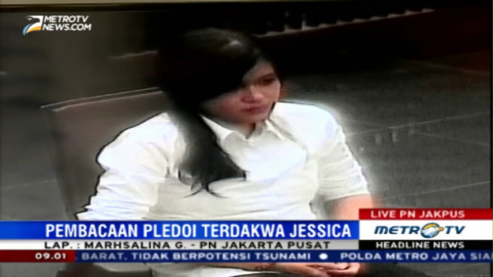 Hari Ini, Jessica Bacakan Nota Pembelaan