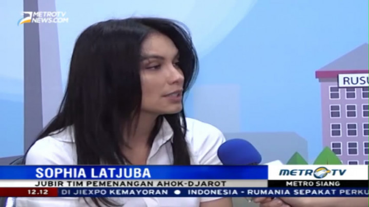Sophia Latjuba: Ahok-Djarot Sudah Terbukti