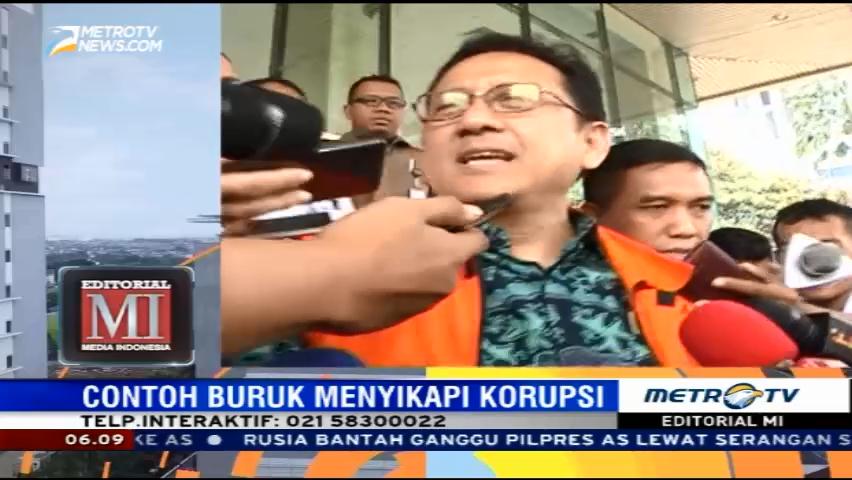 Contoh Buruk Menyikapi Korupsi