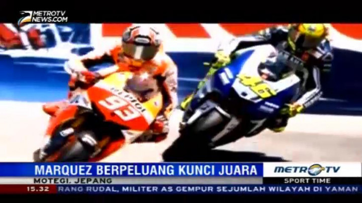 Marc Marquez Berpeluang Mengunci Gelar Juara Dunia di Motegi