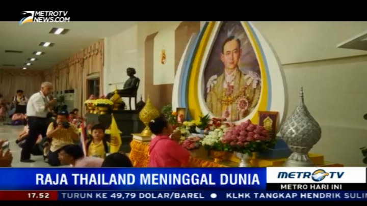 Raja Thailand Meninggal Dunia