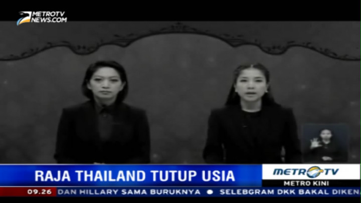 Stasiun TV di Thailand Wajib Menayangkan Gambar Monokrom