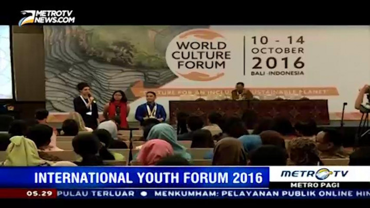 International Youth Forum 2016, Peran Pemuda untuk Pembangunan Bangsa