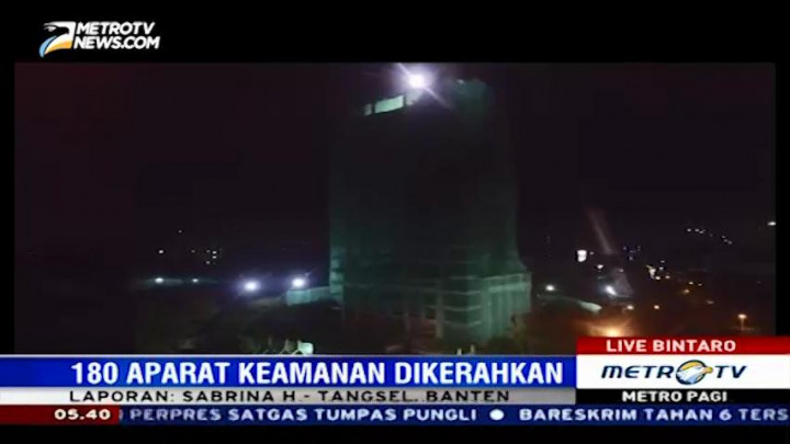 Proses Perobohan Gedung Panin Bank di Kawasan Bintaro Masih Berlangsung