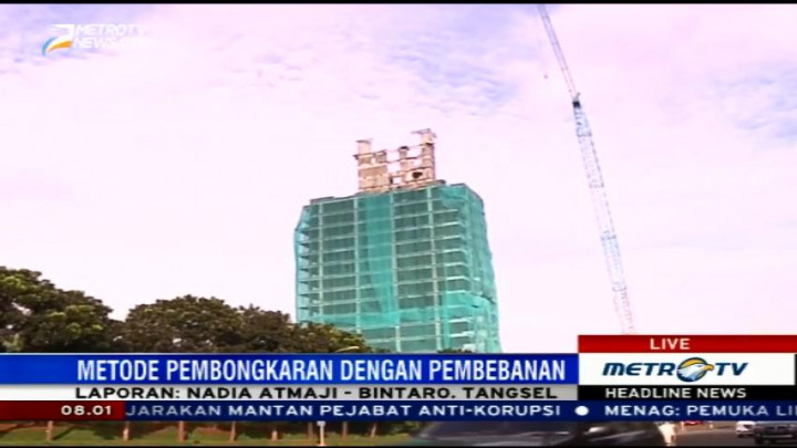 Perobohan Gedung Panin Bank Masih dalam Proses Pembebanan